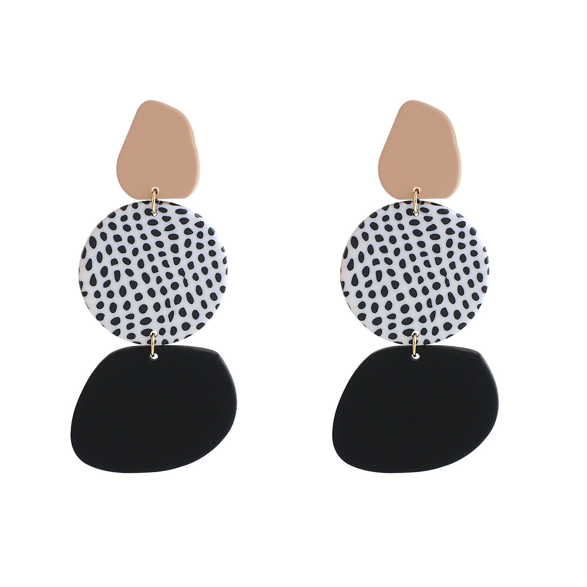Polymer Clay Drop Earrings